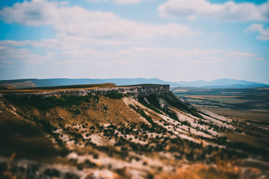 Виды с Белой Скалы в Крыму